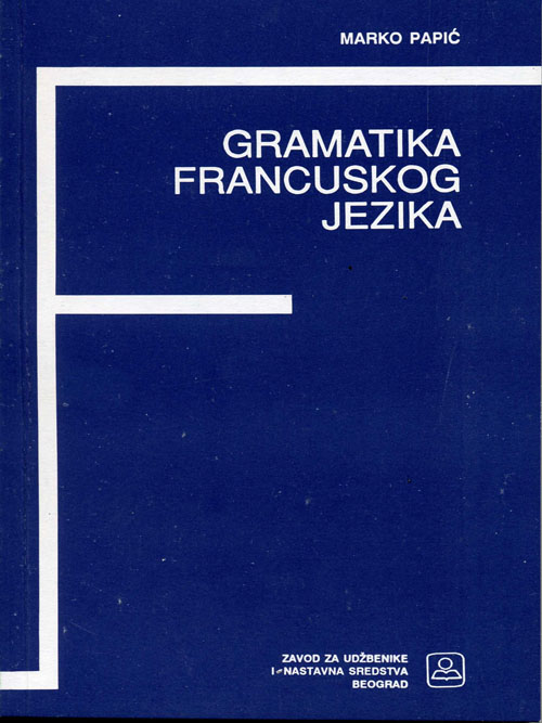 Gramatika francuskog jezika